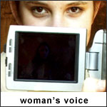 woman's voice