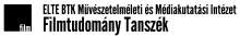 ELTE Filmtudományi Tanszék logo