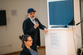 Photofilm: Sampling the Archives Conference (photo: Varga Benedek)