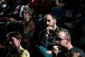 Attentive audience at the Q&A / Photo: Zoltán Adrián