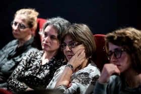 Q&A after the screening of Neighbors with director Tomislav Žaja / Photo: Zoltán Adrián