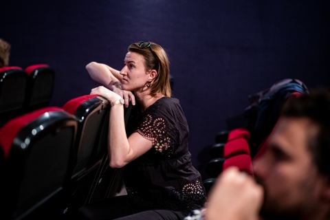 Q&A after Alla Zingara / Photo: Balázs Ivándi-Szabó