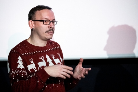 Q&A after How Big Is the Galaxy? with producer Max Tuula / Photo: Zoltán Adrián