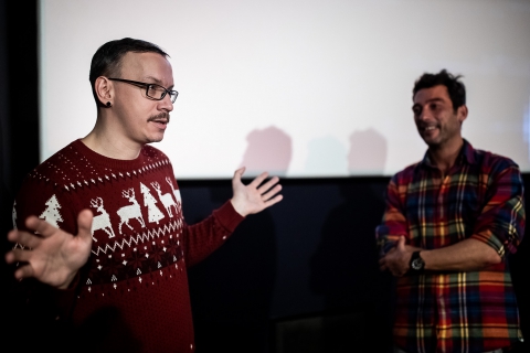 Q&A after How Big Is the Galaxy? with producer Max Tuula / Photo: Zoltán Adrián