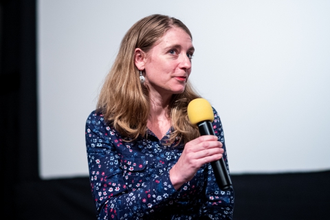 Q&A after the screening of Buddha in Africa with director Nicole Shafer / Photo: Balázs Ivándi-Szabó