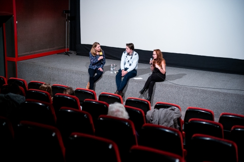 Q&A after the screening of Buddha in Africa with director Nicole Shafer / Photo: Balázs Ivándi-Szabó