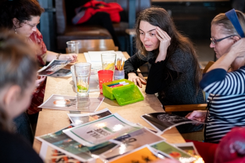 "The Future is Now" workshop by Pro Progressione & Ludwig Museum / Photo: Balázs Ivándi-Szabó